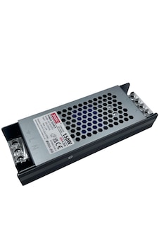Jinbo 150w 24v 6.25a Ip20 Slim Metal Kasa Iç Mekan Şerit Led Trafo Jlv-24150tk Jinbo 150w 24v 6.25a Ip20 Slim Metal Kasa Iç Mekan Şerit Led Trafo Jlv-24150tk