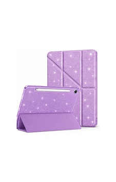 S10 Fe+ 13.1inç İle Uyumlu Kılıf Simli Kalem Bölmeli Trifolding Case X620 X626 Simli-mor Sku: Zeusb0h4mr2qzk Arka Kapak