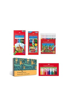 Boyama Seti Ve Resim Defteri 25x35 Cm, Çocuklar İçin Yaratıcı Eğlence, 12 Renk, Boya Kalemi, Pastel Boya, Keçeli Kalem Ve 30 Yaprak Defter Boyama Seti Ve Resim Defteri 25x35 Cm, Çocuklar İçin Yaratıcı Eğlence, 12 Renk, Boya Kalemi, Pastel Boya, Keçeli Kalem Ve 30 Yaprak Defter