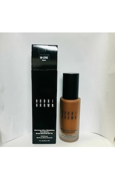 Bobbi Brown SPF 15 Skin Long-Wear Weightless Foundation W-098 Walnut Bobbi Brown SPF 15 Skin Long-Wear Weightless Foundation W-098 Walnut