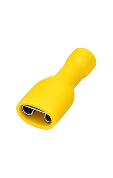 Powermaster Pm-39073 4-6mm2 Kesit 24x10x7,5mm Soket Sarı İzoleli Kablo Pabucu 100'lü Paket Powermaster Pm-39073 4-6mm2 Kesit 24x10x7,5mm Soket Sarı İzoleli Kablo Pabucu 100'lü Paket