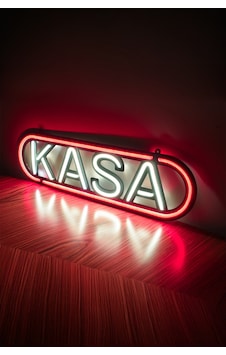 Kasa Neon Led Yazısı