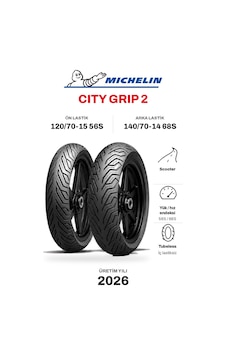 Michelin City Grip 2 120/70-15 56s - 140/70-14 68s Ön Arka Motosiklet Lastik Takımı Michelin City Grip 2 120/70-15 56s - 140/70-14 68s Ön Arka Motosiklet Lastik Takımı