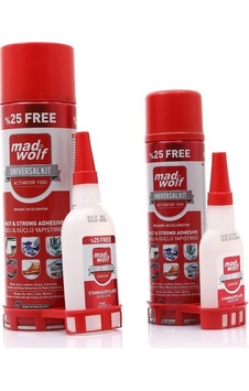 Süper Hızlı Japon Güçlü Yapıştırıcı Madwolf 2K Aktivatör 125 G 50 Süper Hızlı Japon Güçlü Yapıştırıcı Madwolf 2K Aktivatör 125 G 50