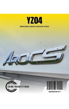 Kent Universal Yazı Yz-04 Arocs Euro 6 Kent Universal Yazı Yz-04 Arocs Euro 6