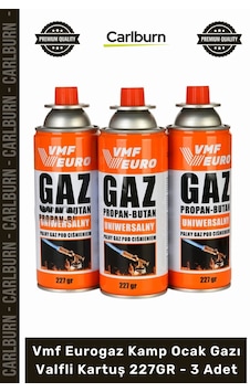 Kampocağıpürmüz Uyumlu Propan Bütan Vmf Eurogaz Kamp Ocak Gazı Valfli Kartuş 227gr 3 Adet Çok Renkli Kampocağıpürmüz Uyumlu Propan Bütan Vmf Eurogaz Kamp Ocak Gazı Valfli Kartuş 227gr 3 Adet Çok Renkli
