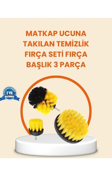 Matkap Ucu Fırça Seti Halı Fayans Zemin Temizliği 1 Adet Matkap Ucu Fırça Seti Halı Fayans Zemin Temizliği 1 Adet