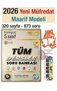 5. Sınıf 2026 Tüm Dersler Soru Bankası Maarif Model 5. Sınıf 2026 Tüm Dersler Soru Bankası Maarif Model