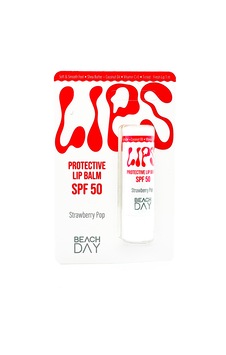 Beach Day Lips Strawberry Pop 50f 5g Dudak Koruyucu Çilekli Beach Day Lips Strawberry Pop 50f 5g Dudak Koruyucu Çilekli