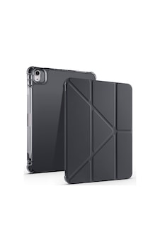 Apple Uyumlu iPad, Air 11 2025 M3 Kılıf Tri Folding Kalem Bölmeli Standlı Kılıf Kapaklı Kılıf Apple Uyumlu iPad, Air 11 2025 M3 Kılıf Tri Folding Kalem Bölmeli Standlı Kılıf Kapaklı Kılıf