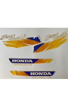 Honda C90 Sticker Takım Honda C90 Sticker Takım