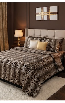 Northcity Çift Kişilik Nevresim Takımı Leopar Northcity Çift Kişilik Nevresim Takımı Leopar