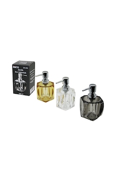 220 Ml Ölçülü Kare Kalp Tasarımlı Sıvı Sabunluk Akrilik 000 Açık Krem 220 Ml Ölçülü Kare Kalp Tasarımlı Sıvı Sabunluk Akrilik 000 Açık Krem