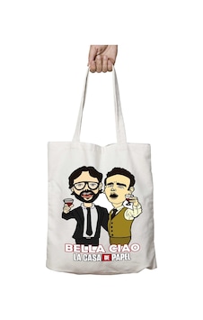 Art Hediye La Casa De Papel - Bella Ciao Tasarımı İki Taraf Kalıcı Yıkanabilir Okul Plaj Omuz Bez Çanta Çok Renkli Art Hediye La Casa De Papel - Bella Ciao Tasarımı İki Taraf Kalıcı Yıkanabilir Okul Plaj Omuz Bez Çanta Çok Renkli