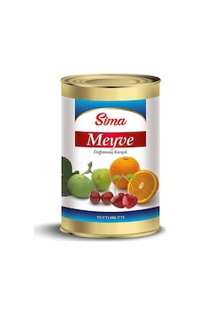 Sima Doğranmış Karışık Meyve Şekerleme Tutti Frutti 5 Kg