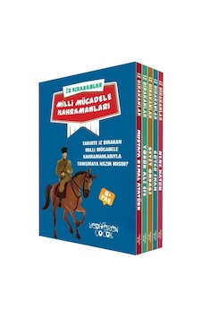 İz Bırakanlar - Milli Mücadele Kahramanları Seti - 5 Kitap Takım - Eda Bayrak - Yediveren Çocuk İz Bırakanlar - Milli Mücadele Kahramanları Seti - 5 Kitap Takım - Eda Bayrak - Yediveren Çocuk