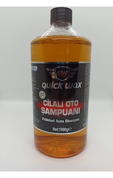 Quickwax Profesyonel Konsantre Kostiksiz Cilalı Oto Şampuanı 1 Kg Quickwax Profesyonel Konsantre Kostiksiz Cilalı Oto Şampuanı 1 Kg