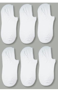 Bonbonetti Bonbonetti Kadın Çift Umberto Görünmez Bambu Sneakers Çorap 6 Lı Beyaz Bonbonetti Bonbonetti Kadın Çift Umberto Görünmez Bambu Sneakers Çorap 6 Lı Beyaz