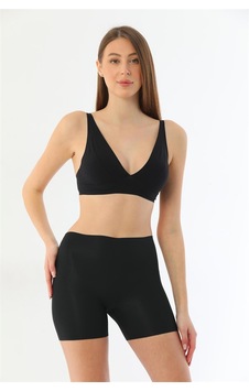 Red Womans Siyah Mı 2703 Lazer Kesim İz Yapmaz Hayalet Boxer