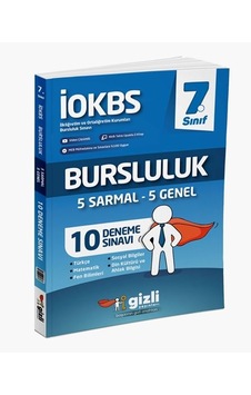 Gizli Yayınları 2025 7. Sınıf 10 Bursluluk Deneme Gizli Yayınları 2025 7. Sınıf 10 Bursluluk Deneme