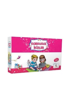 3.Sınıflar İçin Korkusuz İkizler Serisi Seti-10 Kitap Takım - Göksal Aslan - 5 Renk Yayınları