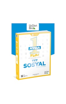345 Tyt 1 Ayda Tüm Sosyal Soru Bankası Tarih-coğrafya-felsele-din Kültürü 345 Tyt 1 Ayda Tüm Sosyal Soru Bankası Tarih-coğrafya-felsele-din Kültürü