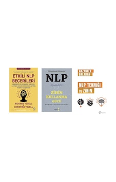 Etkili Nlp Becerileri + Nlp + Nlp Teknigi Ve Zihin 3 Set