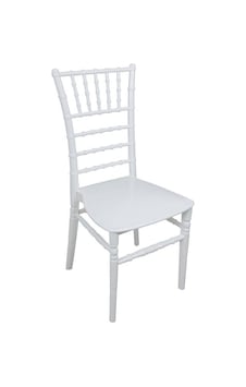 Depootoptan Mandella Silver Sandalye Tifany (2 Adet) Beyaz