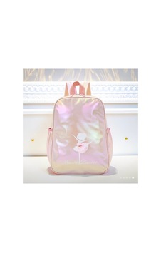 Lilly Ballerina Sedefli Kız Çocuk Sırt Çantası Metalik Sedefli Uçuk Pembe Metalik Sedefli Uçuk Pembe