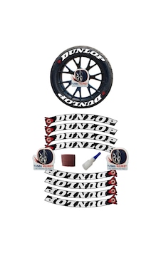 Dunlop Motorsiklet & Araç 3D Oto Lastik Yazısı / Araç Oto Lastik Sticker & Arma | 8 Adet Dunlop Motorsiklet & Araç 3D Oto Lastik Yazısı / Araç Oto Lastik Sticker & Arma | 8 Adet