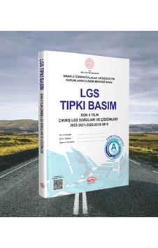 LGS Tıpkı Basım Çıkmış Sorular ve Çözümleri- Editör LGS Tıpkı Basım Çıkmış Sorular ve Çözümleri- Editör