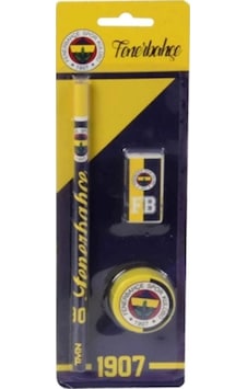 Tmn Fenerbahçe Kırtasiye Seti Kalemtraş+silgi Lisanslı Çok Renkli Tmn Fenerbahçe Kırtasiye Seti Kalemtraş+silgi Lisanslı Çok Renkli