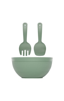 Dünya 10730-999 3 Parça Derin Salata Seti - Plastik 4000 Ml Kase, Çatal Ve Kaşık- 12'li Paket Diğer Dünya 10730-999 3 Parça Derin Salata Seti - Plastik 4000 Ml Kase, Çatal Ve Kaşık- 12'li Paket Diğer