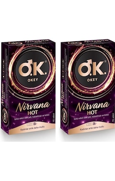 Okey Nirvana Hot Prezervatif 10'lu x 2 Okey Nirvana Hot Prezervatif 10'lu x 2