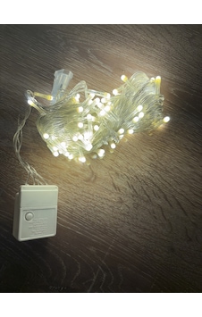10m 100 Led Damla Uçlu Gün Işığı Şeffaf Kablo Çok Renkli 10m 100 Led Damla Uçlu Gün Işığı Şeffaf Kablo Çok Renkli