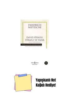David Strauss, İtirafçı Ve Yazar Zamana Aykırı Bakışlar-1 + Yapışkanlı Not Kağıdı David Strauss, İtirafçı Ve Yazar Zamana Aykırı Bakışlar-1 + Yapışkanlı Not Kağıdı