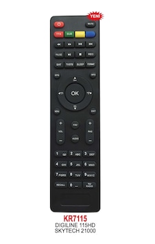 Digiline 115 Hd Uydu Cihazı Kumandası Digiline 115 Hd Uydu Cihazı Kumandası