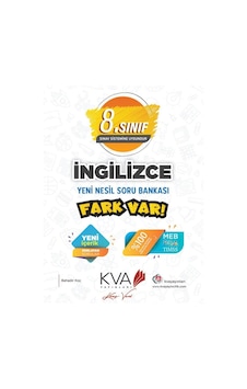8. Sınıf İngilizce Yeni Nesil Soru Bankası - KVA Yayınları 8. Sınıf İngilizce Yeni Nesil Soru Bankası - KVA Yayınları