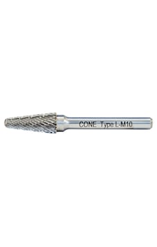 Cone Cone L Tipi Konik Yuvarlak Karbür Kalıpçı Frezeleri 16mm