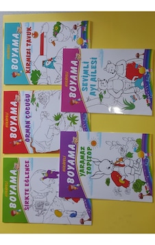 Hikayeli Boyama Set 5 Kitap Hikayeli Boyama Set 5 Kitap