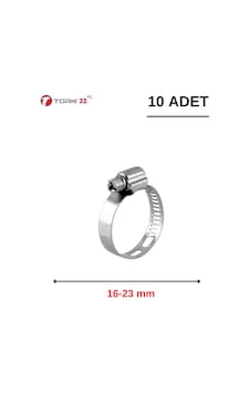 Hortum Kelepçe 16-23mm - 10 Adet Diğer Hortum Kelepçe 16-23mm - 10 Adet Diğer