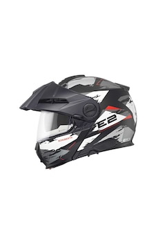 Schuberth E2 Çene Açılır Motosiklet Kaskı Trail Grey Gri