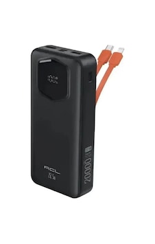 Pw-140 20.000 Mah Powerbank 22.5w Hızlı Şarj 3a Dahili Type-c Lightning Kablolu Dijital Göstergeli 2 Usb Çok Renkli Pw-140 20.000 Mah Powerbank 22.5w Hızlı Şarj 3a Dahili Type-c Lightning Kablolu Dijital Göstergeli 2 Usb Çok Renkli