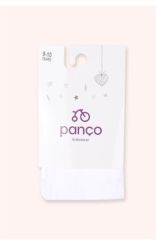 Panço Kız Çocuk Mikro Beyaz Külotlu Çorap Panço Kız Çocuk Mikro Beyaz Külotlu Çorap