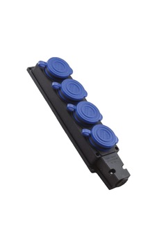 1 Adet Orel 1x16a 4 Lü Kauçuk Grup Priz 220 V