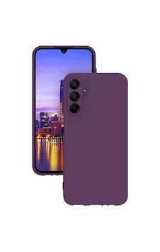 Samsung Uyumlu Galaxy A17 Kılıf Kamera Korumalı Silikon Rubber Arka Kapak Mor Samsung Uyumlu Galaxy A17 Kılıf Kamera Korumalı Silikon Rubber Arka Kapak Mor