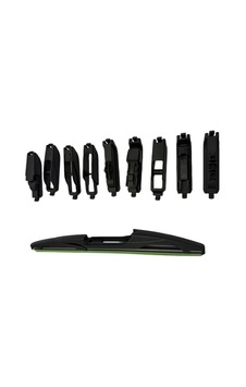 9 Aparatlı Hibrit Arka Silecek Kilitli Model 25 Cm / Cası9-25