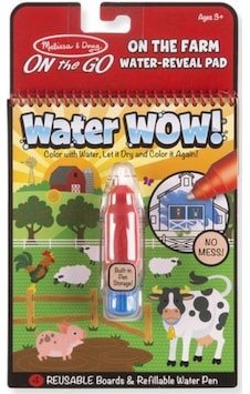 Melissa&Doug Water Wow! Su ile Boyama Kitabı Çiftlik