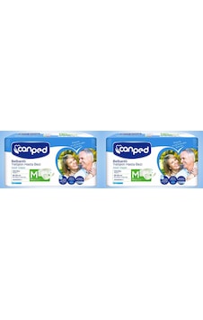 Canped Belbantlı Polietilen Yetişkin Hasta Bezi Orta Boy M 30'Lu x 2 60 Adet Canped Belbantlı Polietilen Yetişkin Hasta Bezi Orta Boy M 30'Lu x 2 60 Adet