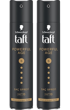Taft Powerful Age İnce Ve lamış Saçlar Için Sprey 250 Ml X 2 Adet set-hnkl-2231-1360 Taft Powerful Age İnce Ve lamış Saçlar Için Sprey 250 Ml X 2 Adet set-hnkl-2231-1360